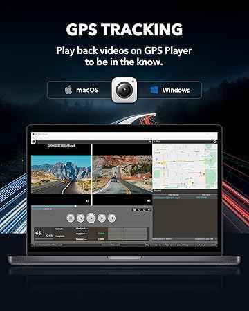 Dashcam MIRROR FULL SCREEN DUAL CAMERA 4K WDR (MR 2CAM 4K)