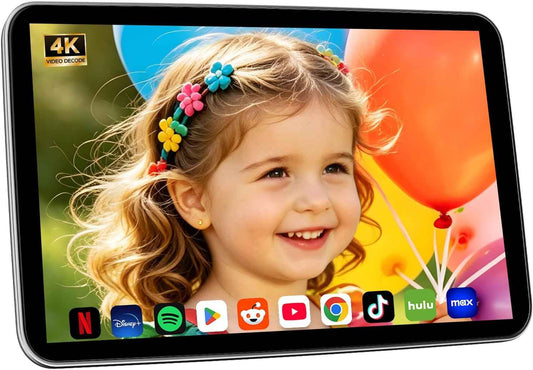 10.1'' Android Car TV 2GB RAM 32 STORAGE (X3)Headrest Monitor Entertainment System for Back Seat