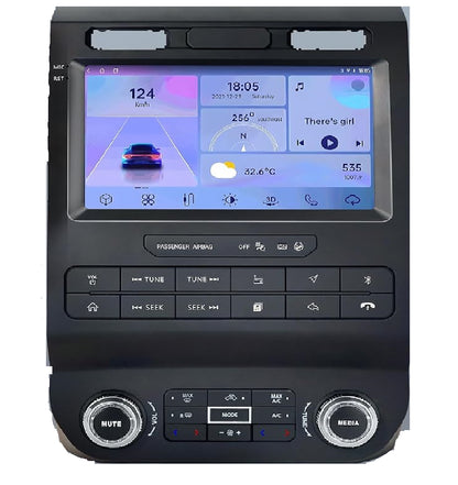 FORD F150 2015-2021 WITH A/C TOUCH CONTROL 4GB RAM 64GB STORAGE ANDROID ,Carplay Android Auto