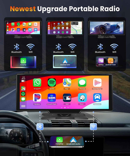 DASH CAM CARPLAY / AUTO ANDROID 2 CAMERA  CP/AA