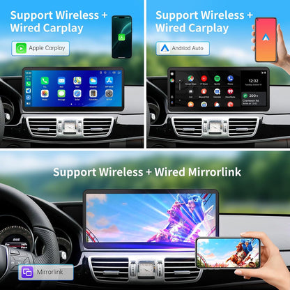 12.3 Inch Touchscreen Multimedia, Bluetooth, Car Stereo 4GB RAM 32GB STORAGE