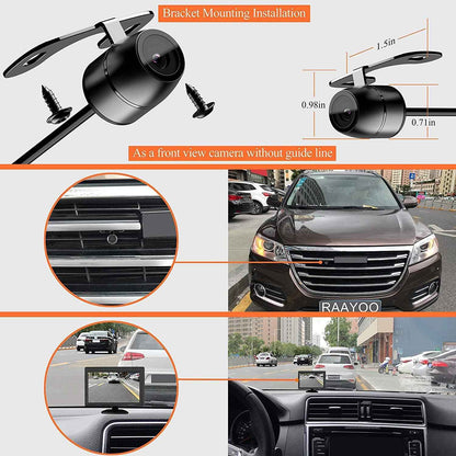 X3 2-IN-1 CAR REAR VIEW OR FRONT VIEW CAMERA.