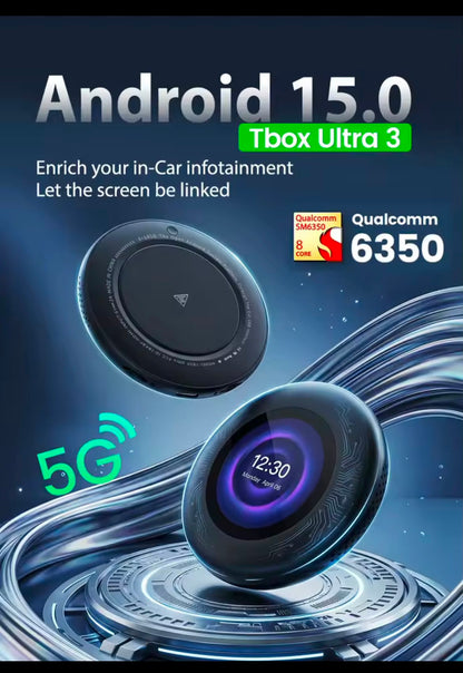Carlinkit Tbox Ultra 3 CarPlay AI Box with Android 15.0 System