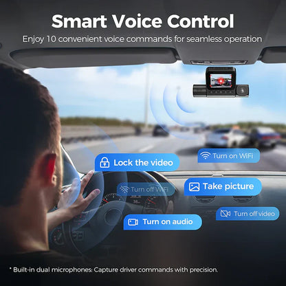 AZDOME S58 4G LTE 3CH Dash Cam with 2.4" IPS screen