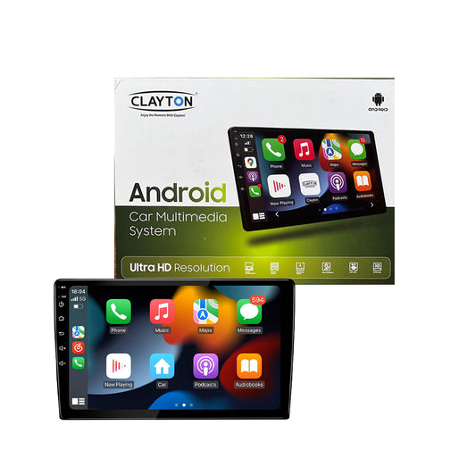 CLAYTON 10.1INCH 6GB RAM 128GB STORAGE CAR ANDROID HEAD(UNI 8003F 4.64 MG3/14V/4G/IPS/QLED CARPLAY