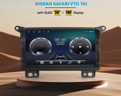 NISSAN SAFARI VTC Y61 (7-inch) 8GB RAM 128 GB STORAGE ANDROIDD MULTIMEDIA SYSTEM