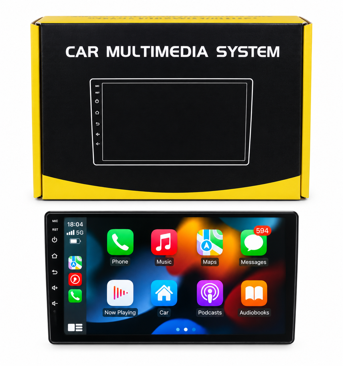 CAR AUDIO SERIES KD- 8GB RAM 128GB STORAGE CARPLAY 9" 10"