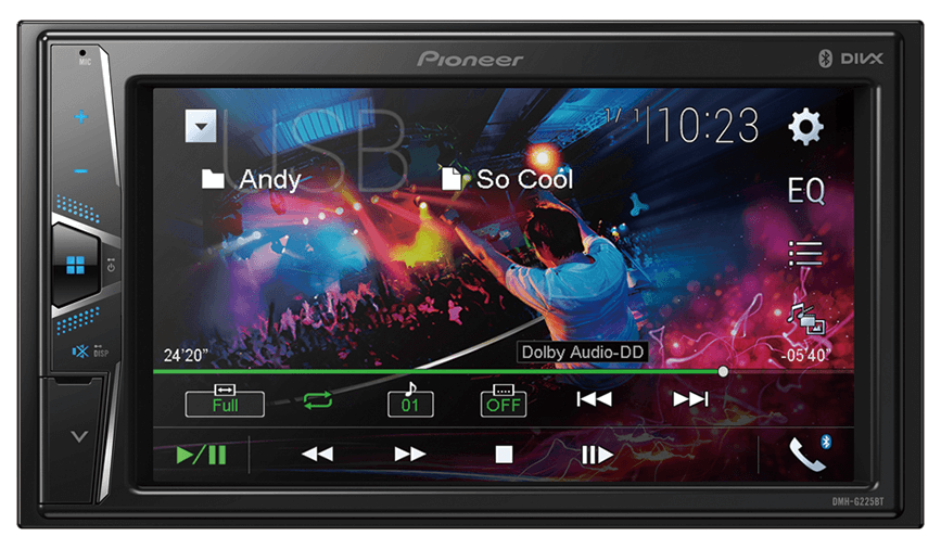 DMH-G225BT 2 DIN PIONEER 6.5"