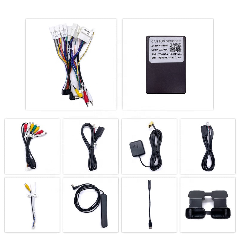 TOYOTA LAND CRUISER PRADO 12.3" (8815 18) 2018-2022 ANDROID