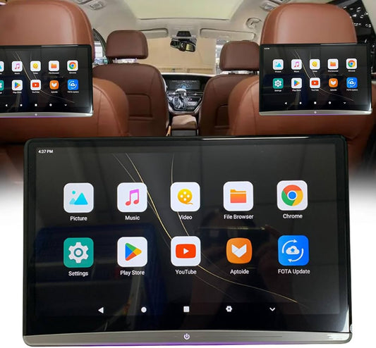 HEAD REST 13.5INCH 4GB RAM 64GB STORAGE ANDROID