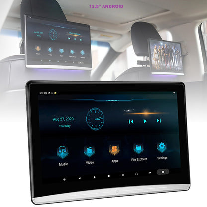 HEAD REST 13.5NCH ANDROID 2GB RAM 32GB STORAGE VER.11 (PAIR)