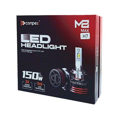 CONPEX MAX 150W LED HEADLIGHT H7