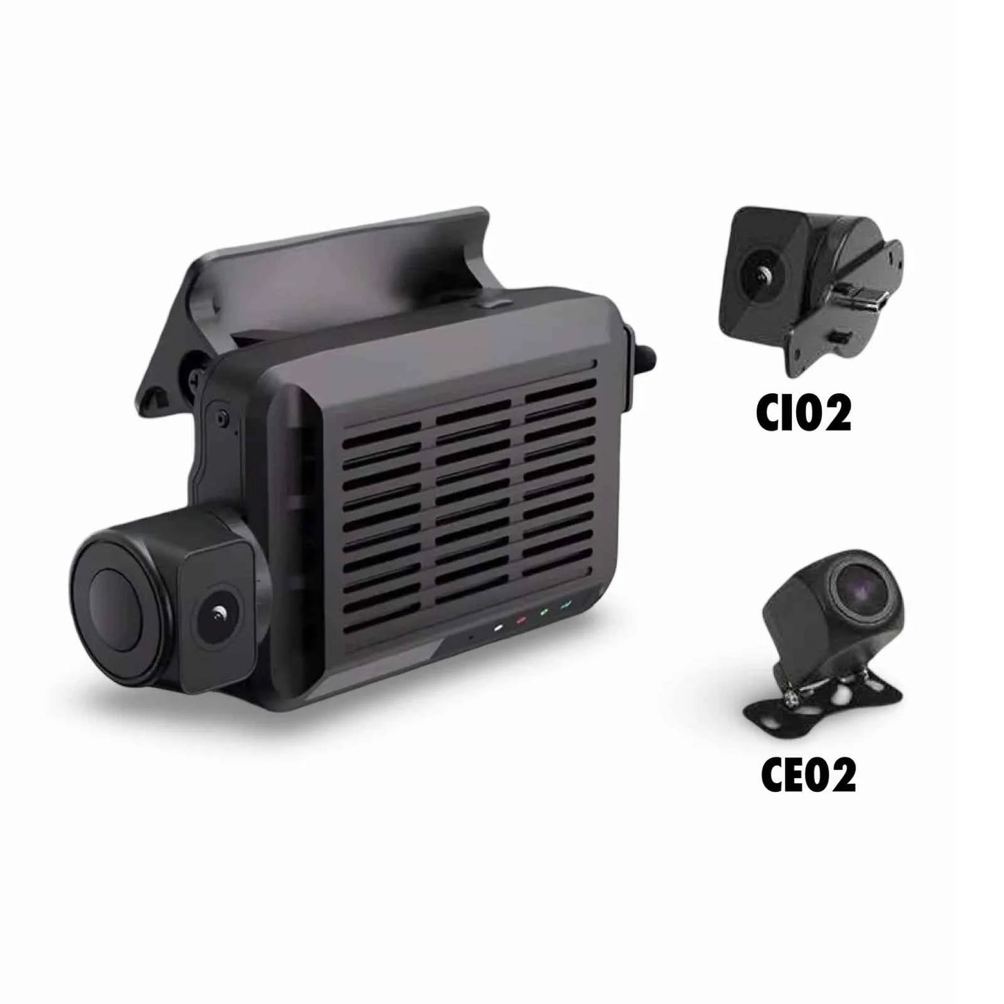 JIMIIOT JC371 4G 3CH AI Dash Cam Live Video (10Year Subscription Free)