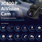 Dashcam JC261 for Cars with GPS "LiveTracking"  2CAMERA - 2CH (10 Year Subscription Free) (Copy)