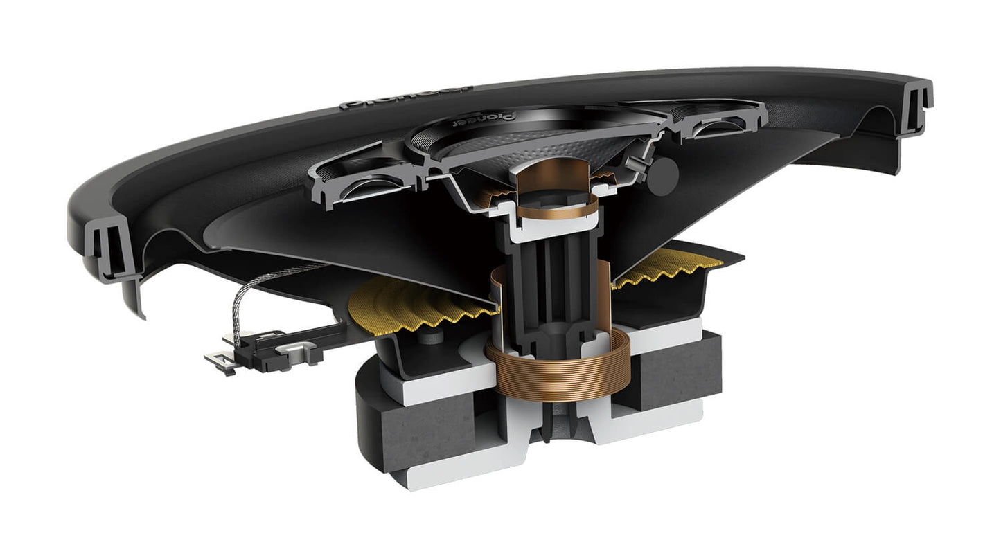 PIONEER SPEAKER 210W FORD/SILVE (TS-A4670F 4WAY)