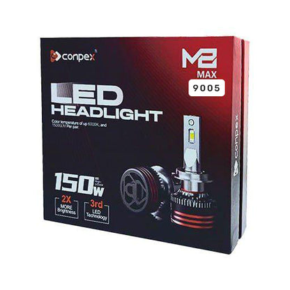 CONPEX M8 MAX 150W LED HEADLIGHT 9005