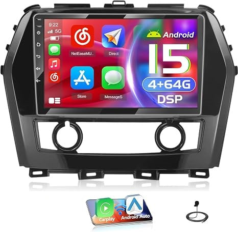 Nissan Maxima 2016 carplay android stereo support GPS Navigation/WiFi/Hotspot/Bluetooth/Hands-free Calling/Split Screen/Mirror Link