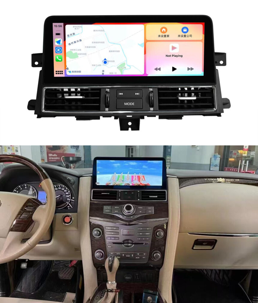 Nissan Patrol Y62 2010-2019 (12.3-Inch) Android Multimedia System (Top Screen) 8GB RAM 128 STORAGE (Copy)