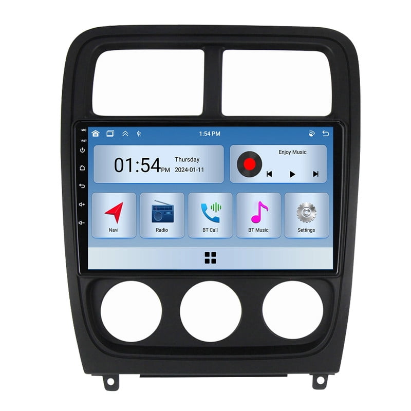 Dodge Caliber 2010-2012 with Wireless Carplay&Android Auto,9 Inch Car Radio with Mirror Link Bluetooth FM/RDS WiFi GPS EQ