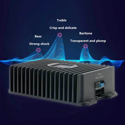 DSP Amplifier RY-125AB Stereo Audio 4*80W High Definition Power for Car System