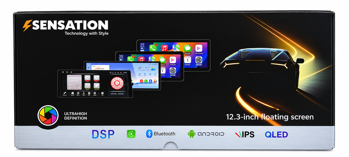12.3 Inch Touchscreen Multimedia, Bluetooth, Car Stereo 4GB RAM 32GB STORAGE