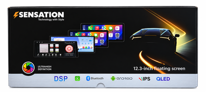 12.3 Inch Touchscreen Multimedia, Bluetooth, Car Stereo 4GB RAM 32GB STORAGE