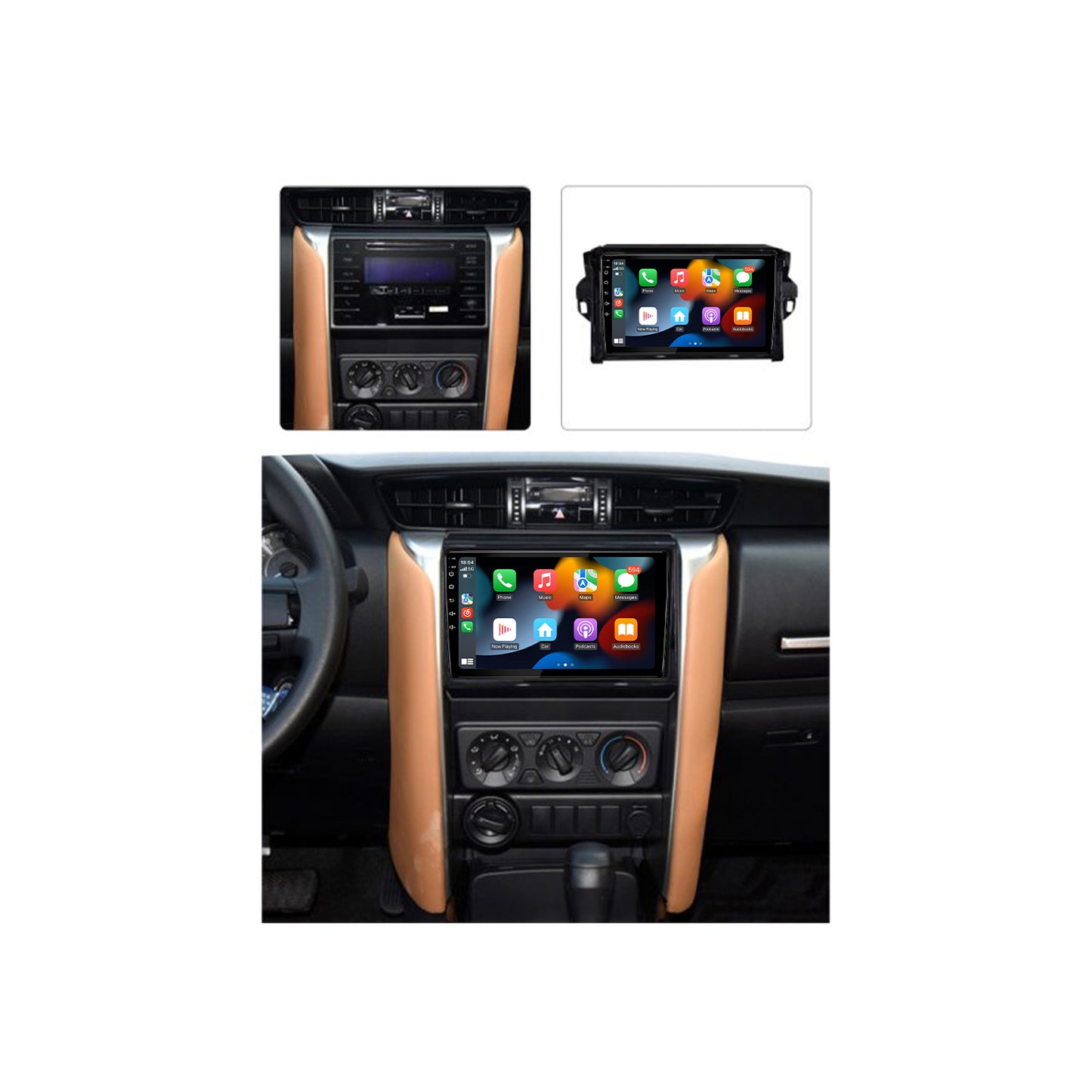 TOYOTA FORTUNER 2016-2025 ANDROID