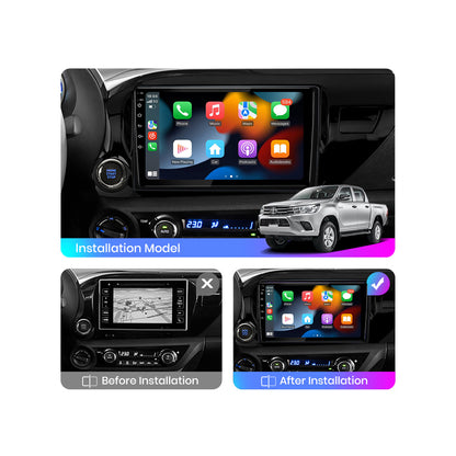 TOYOTA HILUX 2016 - 2025 ANDROID