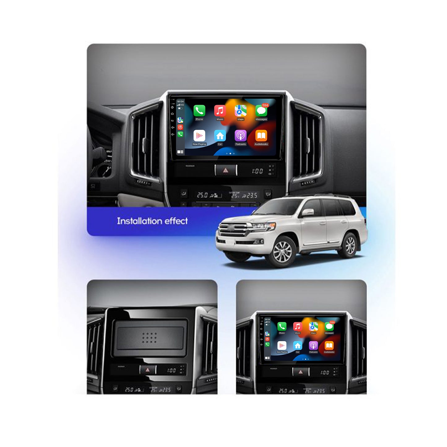 TOYOTA LAND CRUISER 2016-2020 (9104) .Android