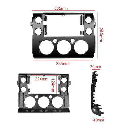 TOYOTA FJ 9" 2006-2020 BLACK ANDROID
