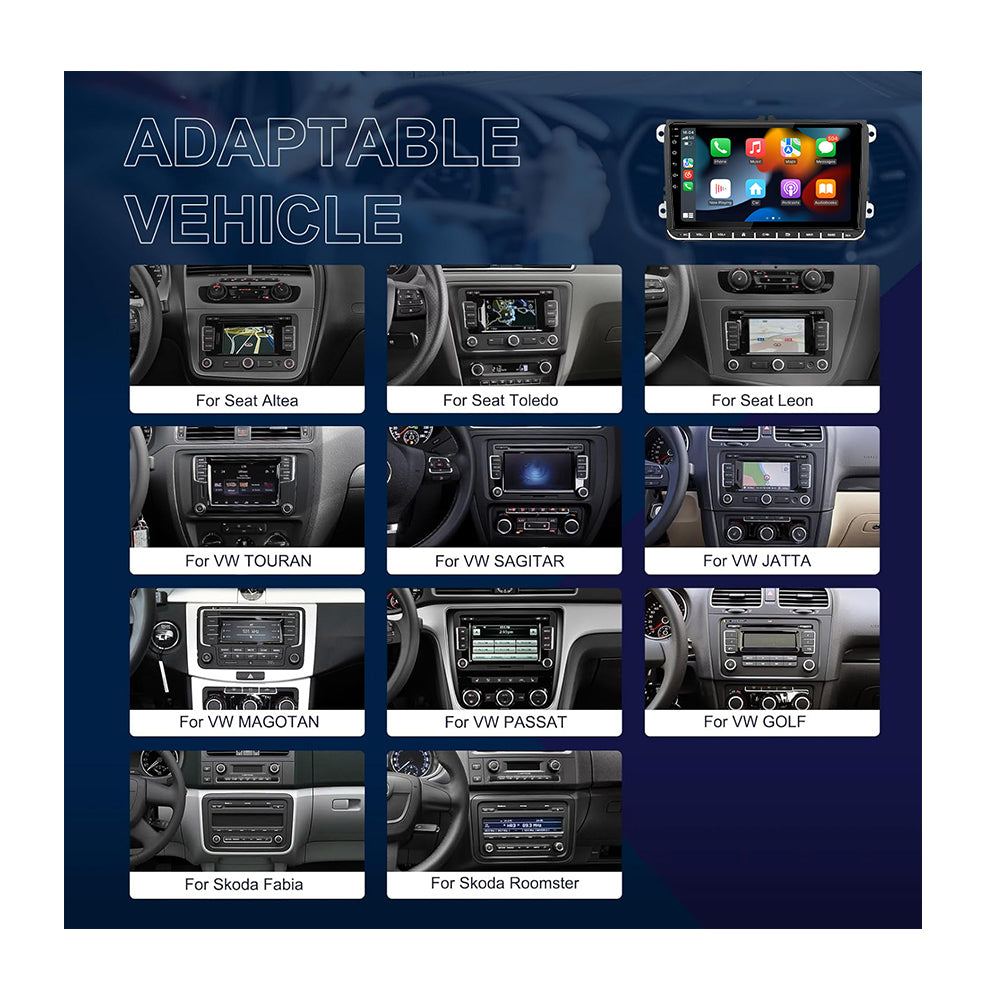 VOLKSWAGEN PASSAT 2009-2013 (8860) ANDROID