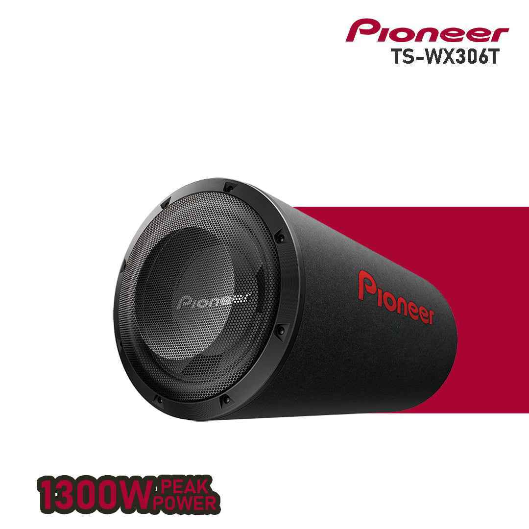 PIONEER 1300W SUBWOOFER TUBE TS-WX306T 12” Bass Reflex Tube Type Subwoofer