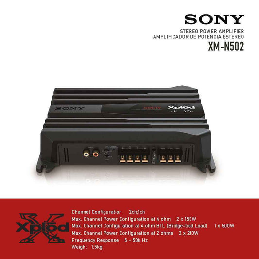 SONY AMPLIFIER 500W (XM-N502M)