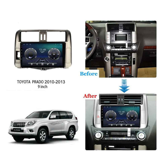 TOYOTA PRADO 2010-2013 ANDROID Multimedia System Upgrade for Enhanced Car Experience