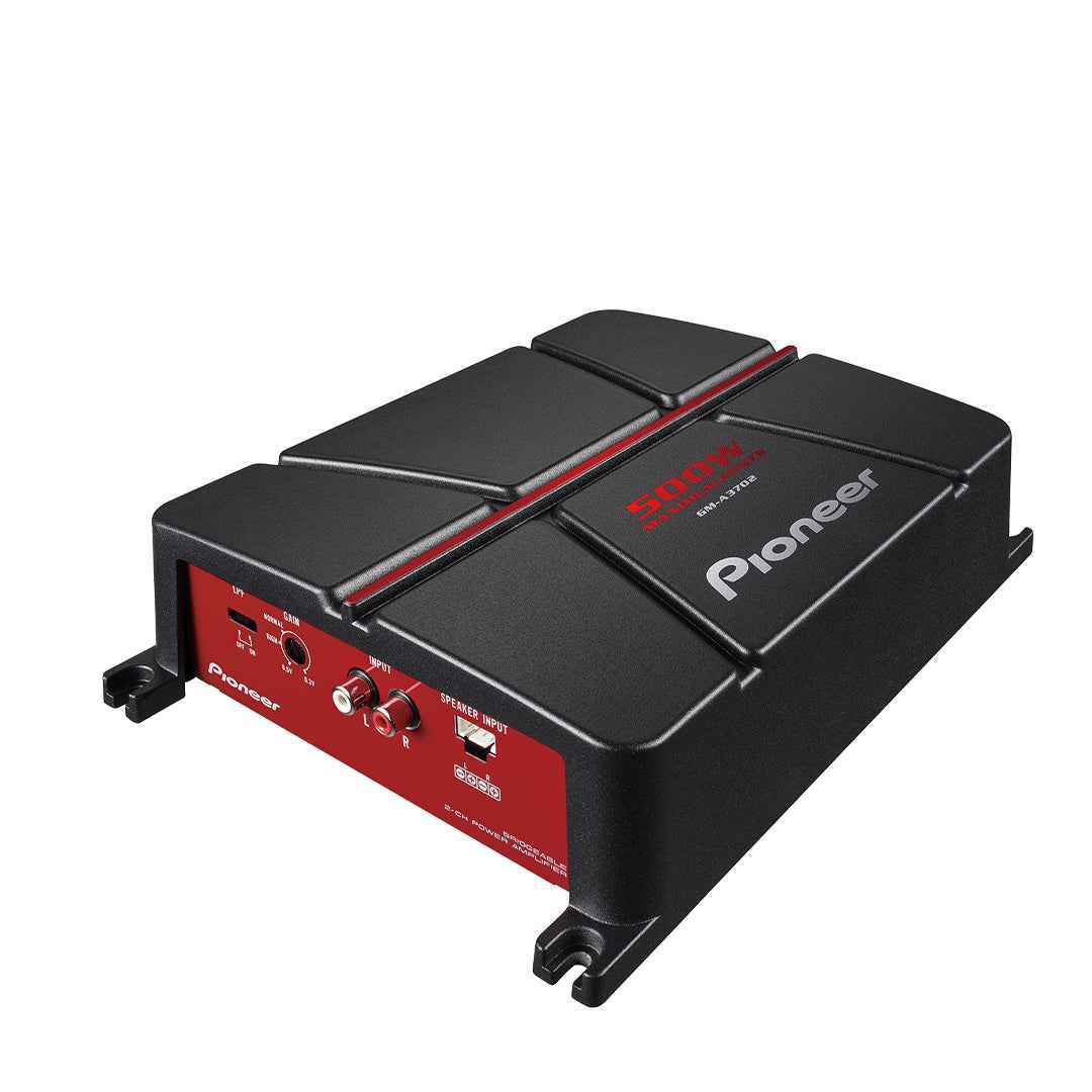 PIONEER 500W AMPLIFIER GM-A3702 2-Channel – Class A/B, 500w Max Power – Bridgeable Amplifier