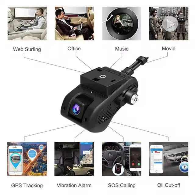 JIMIIOT JC261 4G AI Dash Cam Live Video (10Year Subscription Free)