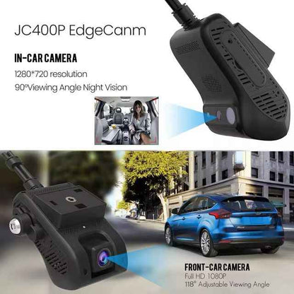 JIMIIOT JC400P Integrated Dual-Channel DashCam (10Year Subscription Free)