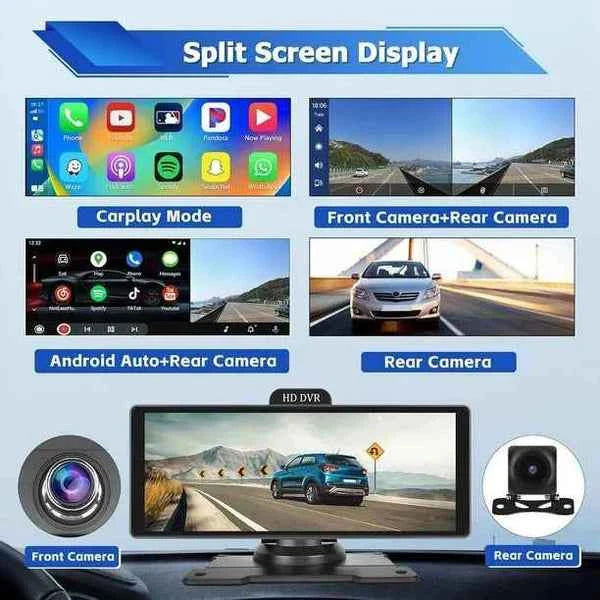 DASHCAM D. Board - Two Camera Dash Cam (Android + CarPlay) 10.6/4+64