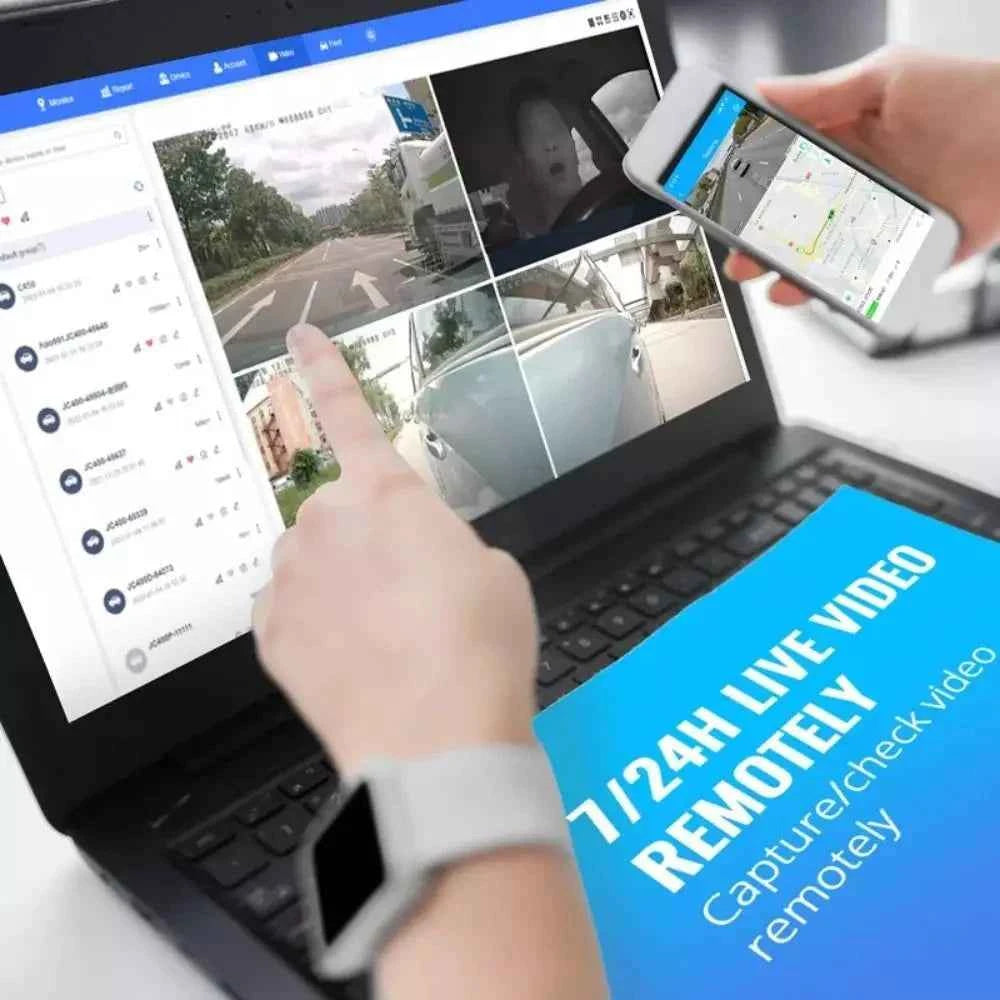 JIMIIOT JC261 4G AI Dash Cam Live Video (10Year Subscription Free)