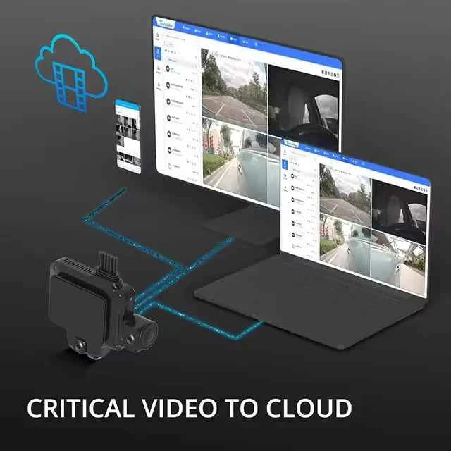 JIMIIOT JC450 Multi-Channel AI Dash Cam Live Video (10Year Subscription Free)
