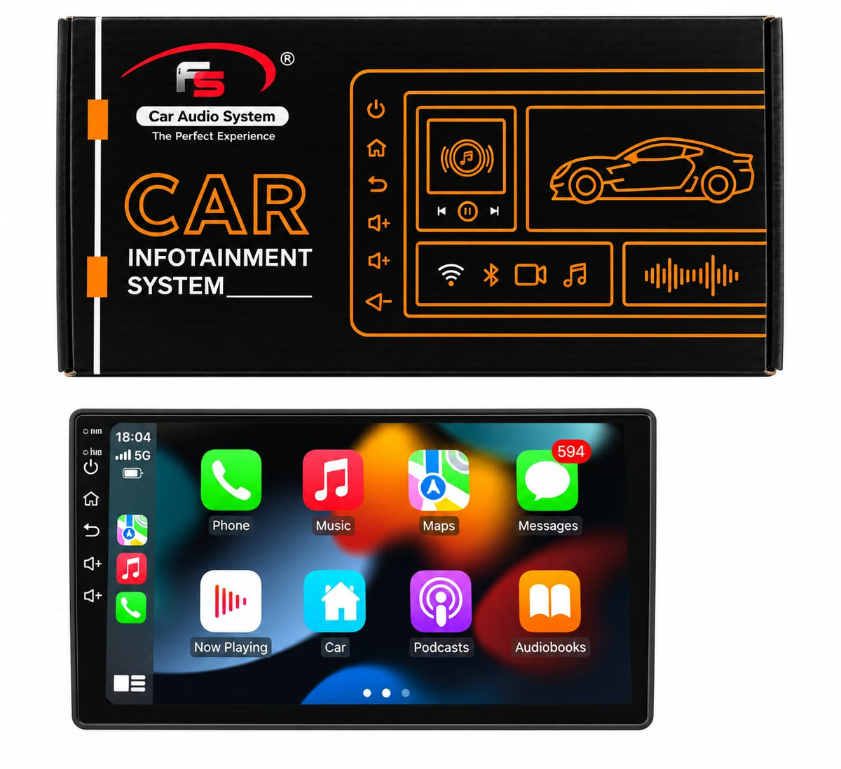 FS CAR AUDIO SERIES-TS7 CAR ANDROID / CARPLAY 9" 10"