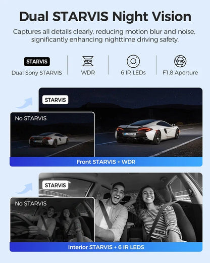 AZDOME M550 Max 3CH 4K Dash Cam 4K+1K+2K