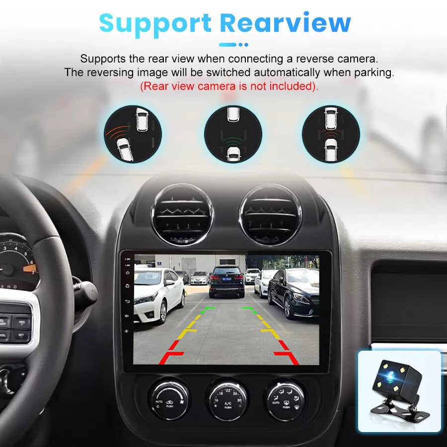 JEEP COMPAS 12-15 FREME 10" ANDROID