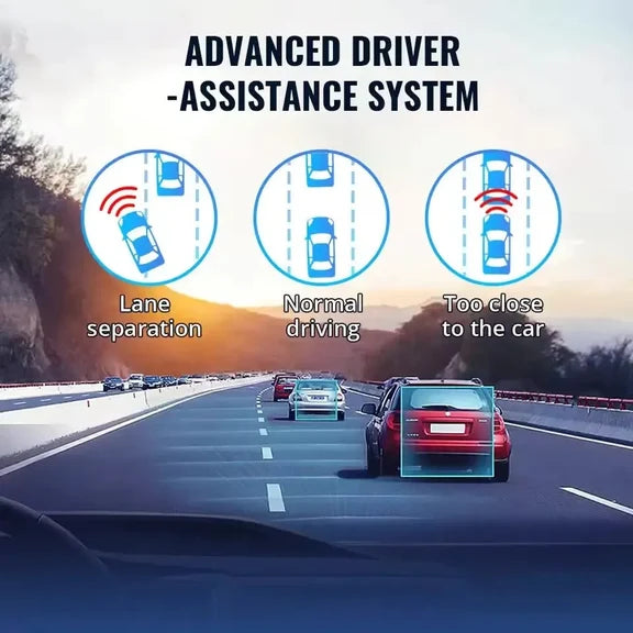 Jimi JC270 4G AI Dual Dash Cam with GPS, Live Video, ADAS & Driver Monitoring