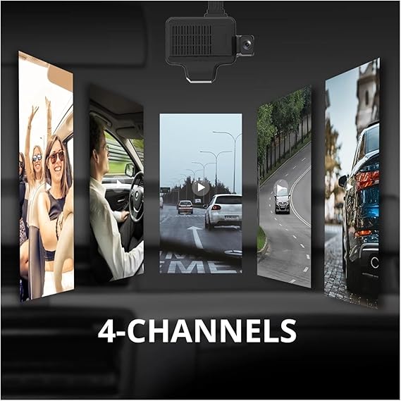 JC450 Dashcam 3CH (JIMIIOT) Multi-Channel AI (10 Year Subscription Free) .