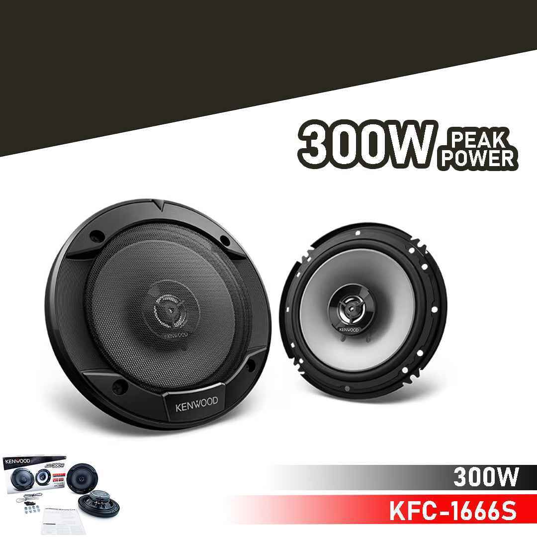 KENWOOD KFC-1666S 300 Watts 6.5" 2-Way