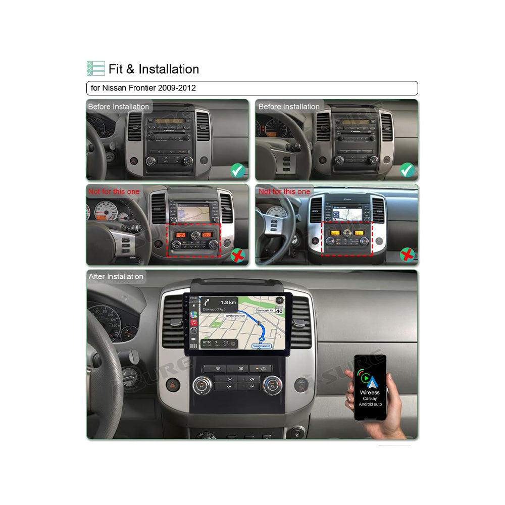 Nissan Xterra 2012–2018 Android Multimedia System