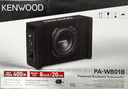 PA-W801B KEENWOOD 8" SUBWOOFER 200RMS/400W