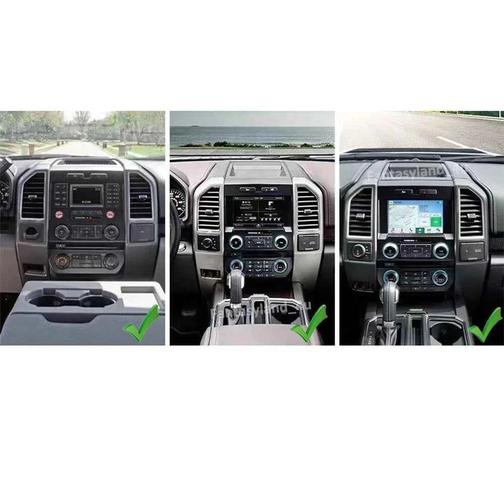 Ford F-150 2015 - 2019 Android 11 Tesla Vertical Screen GPS Radio