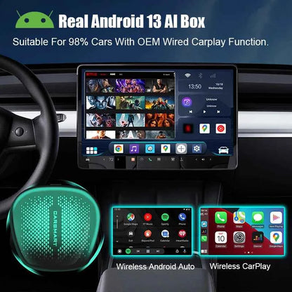 Carplay 5G AI Box CP490 Andriod 13 Wireless Android Auto Multimedia